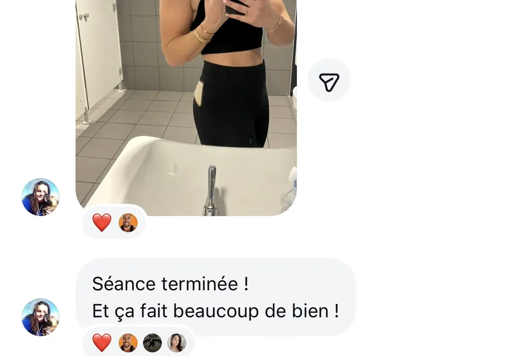 Message reçu d'une élève de l'Académie des Guerrières