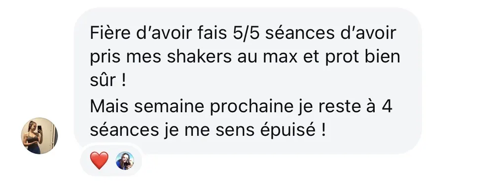 Message reçu d'une élève de l'Académie des Guerrières