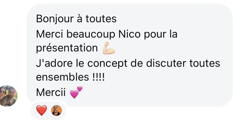 Message reçu d'une élève de l'Académie des Guerrières