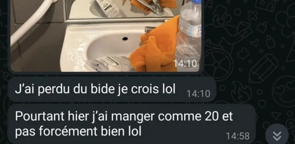 Message reçu d'une élève de l'Académie des Guerrières