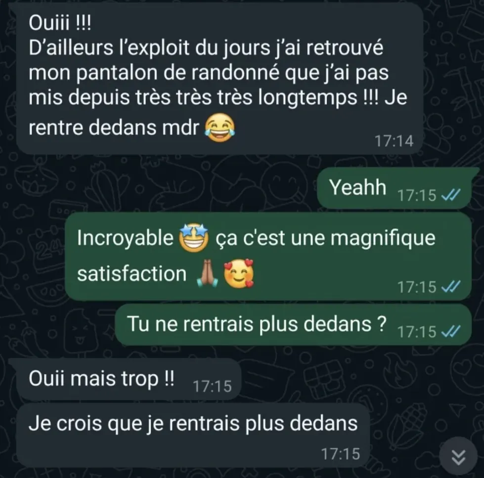 Message reçu d'une élève de l'Académie des Guerrières