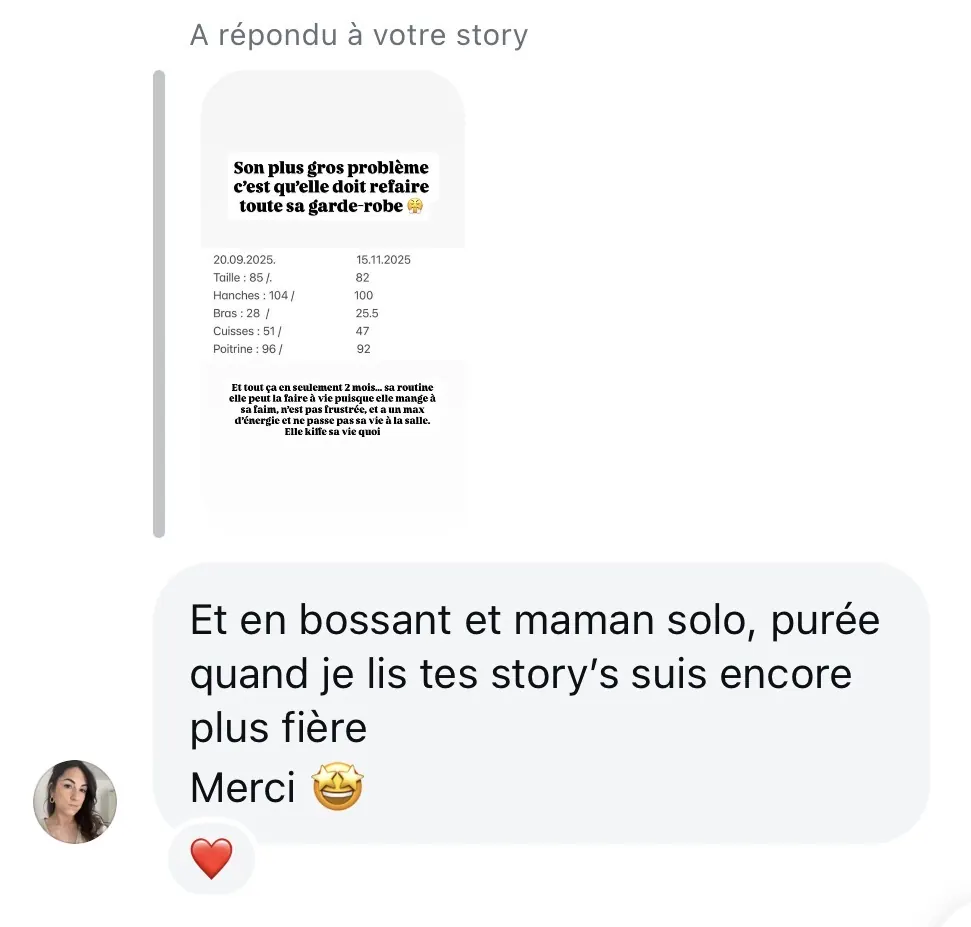 Message reçu d'une élève de l'Académie des Guerrières