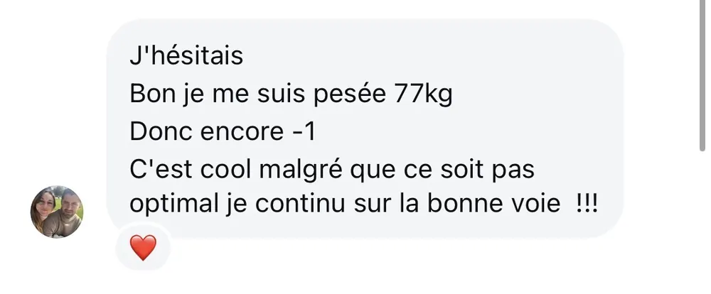 Message reçu d'une élève de l'Académie des Guerrières