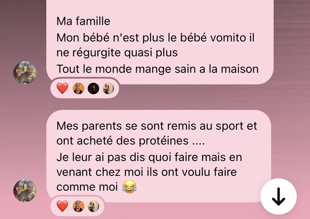 Message reçu d'une élève de l'Académie des Guerrières