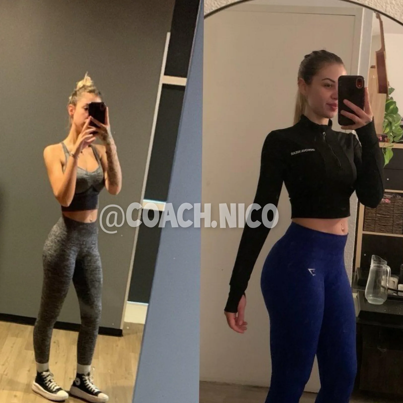 Célia, transformation en musculation, de 47 à 56 kg en trois ans